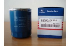 Фильтр масляный для NISSAN JUKE (F15) 1.6 DIG-T 4x4 2010-, код двигателя MR16DDT, V см3 1618, кВт 140, л.с. 190, бензин, Hyundai-KIA 2630002751